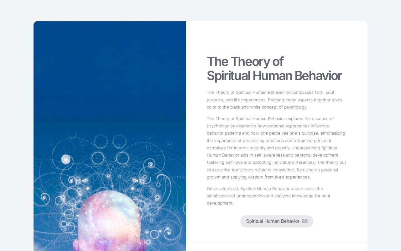 Spiritual Human Behavior